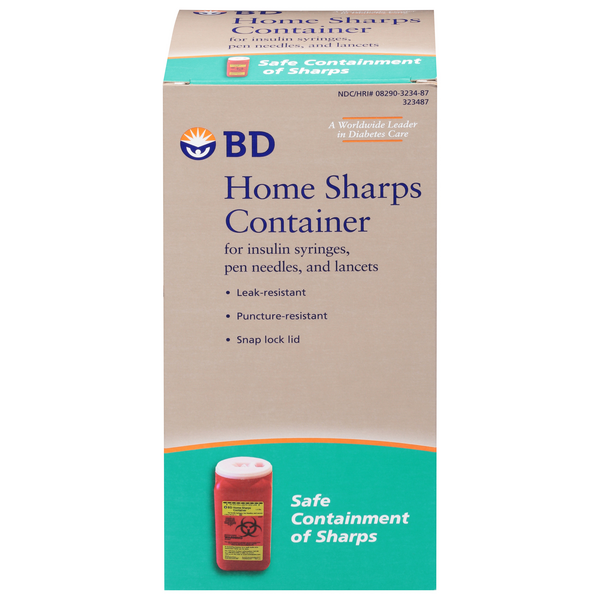 Save on BD Home Sharps Container for Syringes Pen Needles & Lancets