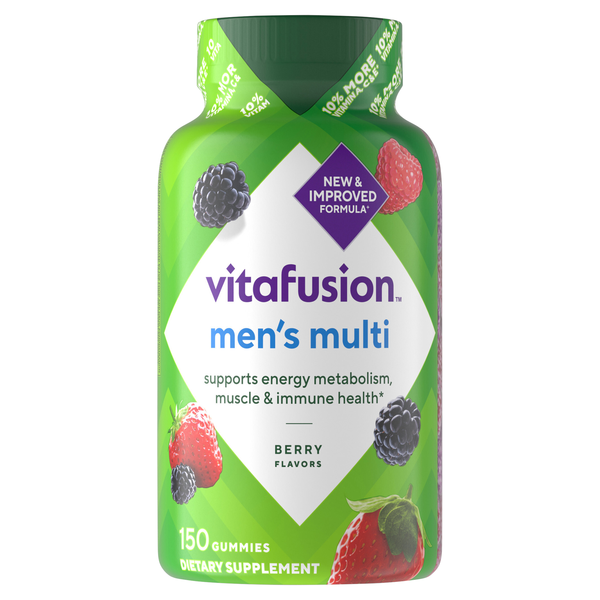 vitafusion Men's Berry Flavor Multivitamin Gummies