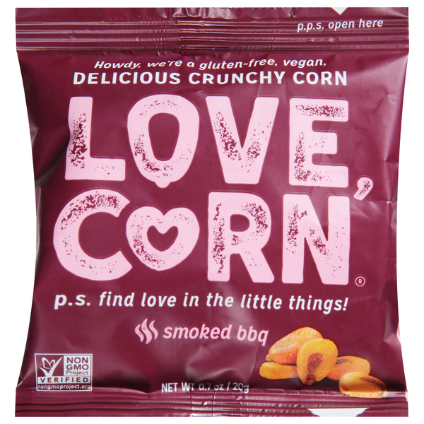 Save on Love Corn Crunchy Corn Smoked BBQ Order Online Delivery GIANT