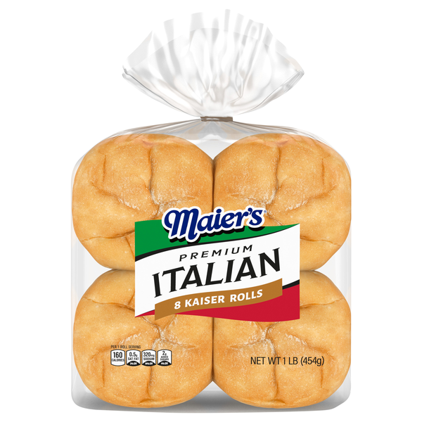 Maier's Premium Italian Kaiser Rolls - 8 ct