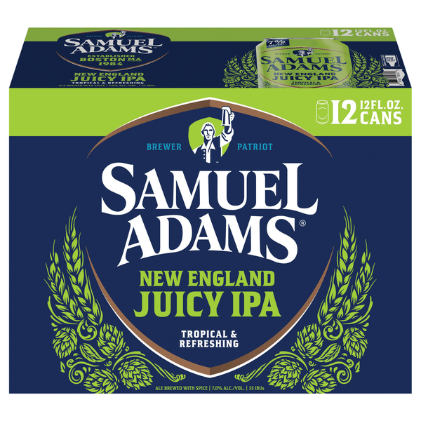 Samuel Adams Juicy IPA Beer - 12 pk