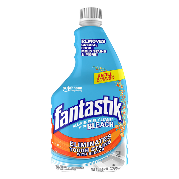 Save on Fantastik AllPurpose Cleaner with Bleach Refill Order Online