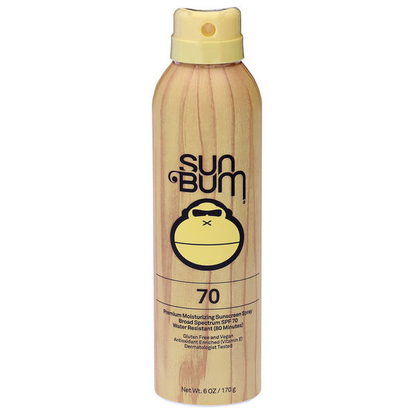 Sun Bum Premium Moisturizing Sunscreen Spray SPF 70