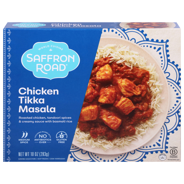 Save on Saffron Road Chicken Tikka Masala with Basmati Rice Order