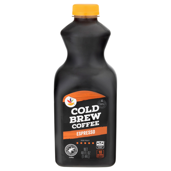 Our Brand Dark Roast Espresso Cold Brew Coffee Refrigerated
