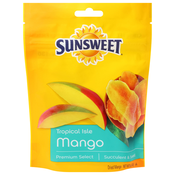 Sunsweet Dried Fruit Tropical Isle Mango
