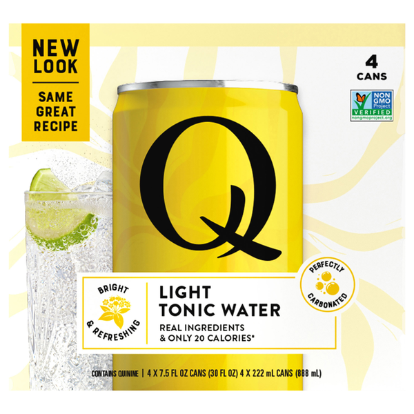 Q Light Tonic Water - 4 pk