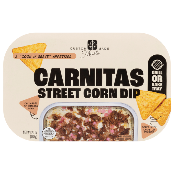 Custom Made Meals Carnitas Street Corn Dip