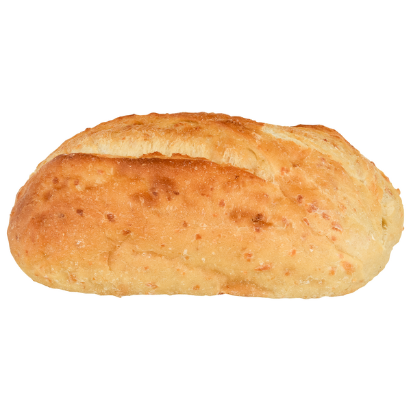 Nature's Promise Bakery Artisan Three Cheese Semolina Bread Unsliced Loaf