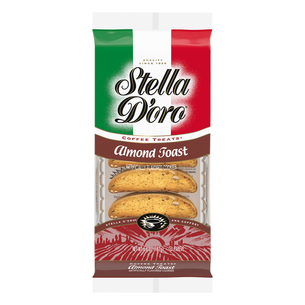Stella D'oro Coffee Treats Almond Toast