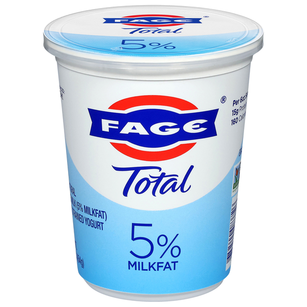 FAGE Total 5% Plain Greek Yogurt