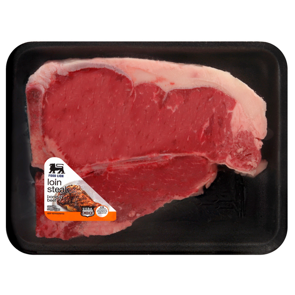 Save on Food Lion BoneIn TBone Loin Steak Order Online Delivery