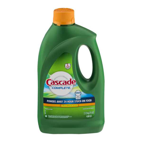 Save on Cascade Complete Dishwasher Detergent Citrus Breeze Order