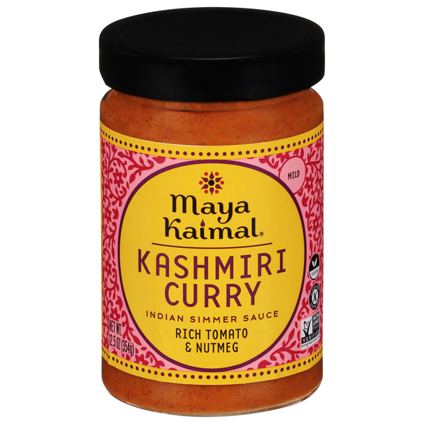 Maya Kaimal Mild Kashmiri Curry Indian Simmer Sauce