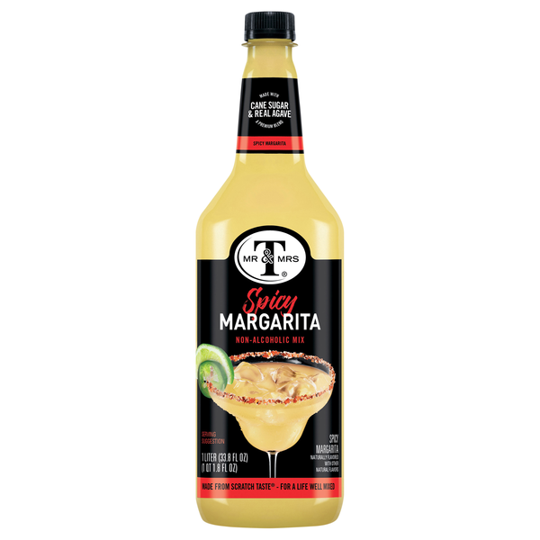 Mr & Mrs T Spicy Margarita Non-Alcoholic Mix