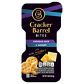 Cracker Barrel Cheese Snacks Cheddar Jack Havarti Bites with Mini Crackers