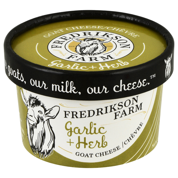 Fredrikson Farm Garlic + Herb Goat Cheese