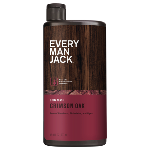 Every Man Jack Limited Edition Crimson Oak Body Wash & Shower Gel