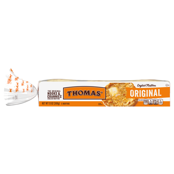 Thomas' Original English Muffins - 6 ct