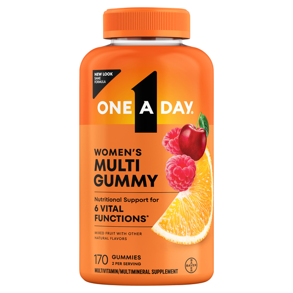One A Day Women's VitaCraves Multivitamin Supplement Gummies