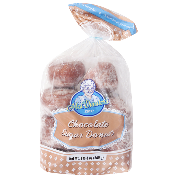 Mrs. Dunster's Chocolate Sugar Donuts
