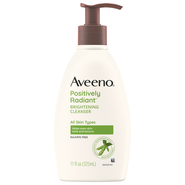 Aveeno Positively Radiant Brightening Facial Cleanser