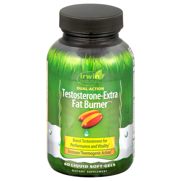 Save on Irwin Naturals DualAction TestosteroneExtra Fat Burner SoftGels Order Online Delivery