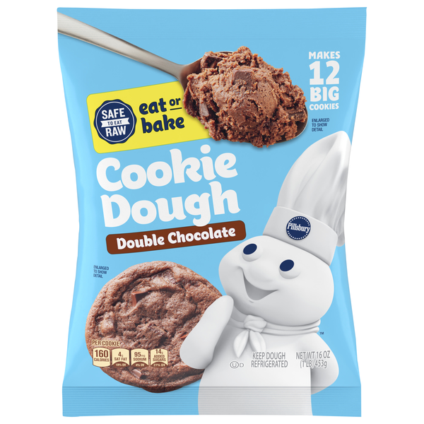Save on Pillsbury Ready to Bake Double Chocolate Cookie Dough Order