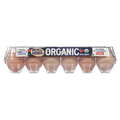 Pete & Gerry's Organic Free Range Large Brown Eggs - 12 ct