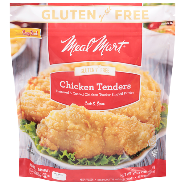 Meal Mart Glatt Kosher Gluten Free Battered Chicken Tenders Frozen