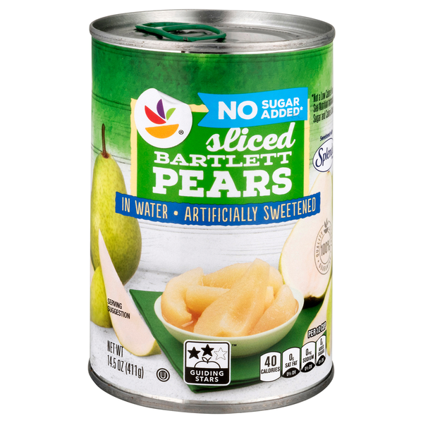 Giant No Sugar Added Sliced Pears in Artificially Sweetened Water