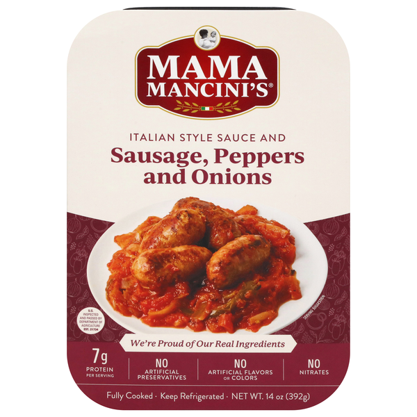 Mama Mancini's Italian Style Sauce & Pork Sausage Refrigerated
