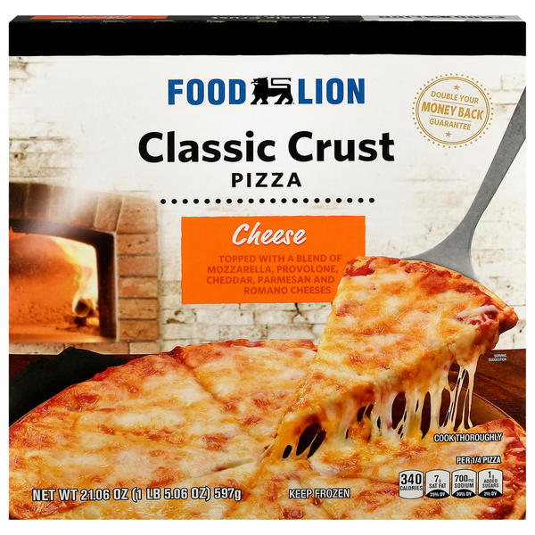 Food Lion Classic Crust Cheese Pizza Frozen