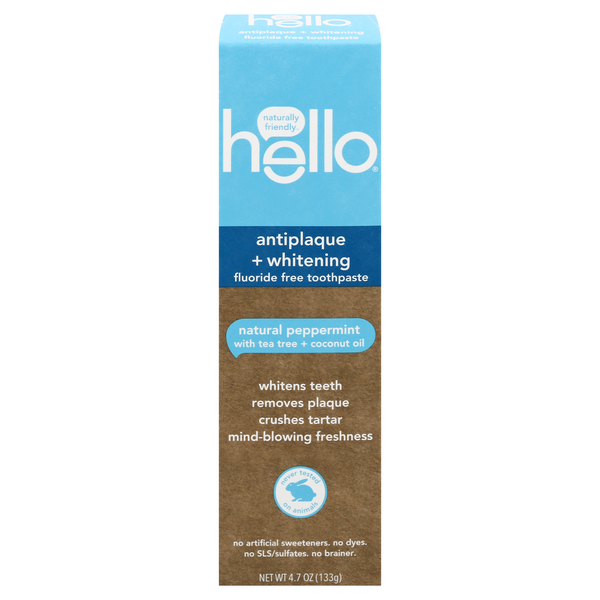 hello toothpaste peppermint