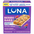 LUNA Gluten Free Mixed Berry 7g Protein Granola Bars - 6 ct