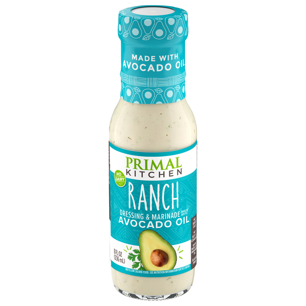 Primal Kitchen No Dairy Ranch Dressing & Marinade Made with Avocado Oil