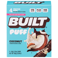 BUILT Puff Coconut Protein Bars - 4 ct