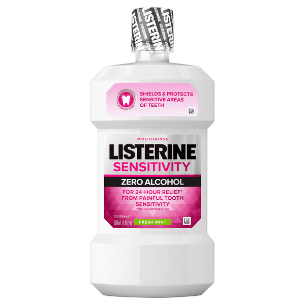 Save on Listerine Zero Alcohol Mouthwash Sensitivity Fresh Mint Order
