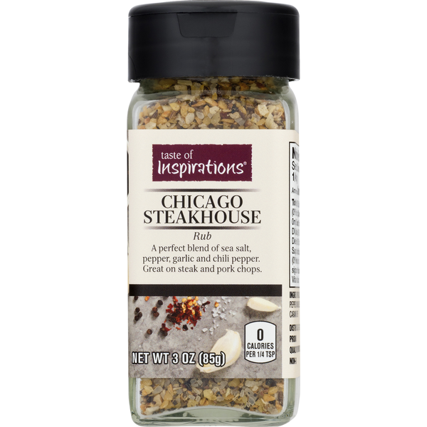 Taste of Inspirations Chicago Steakhouse Rub