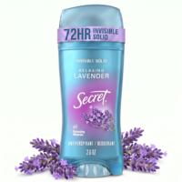 Secret Lavender Invisible Solid Antiperspirant Stick