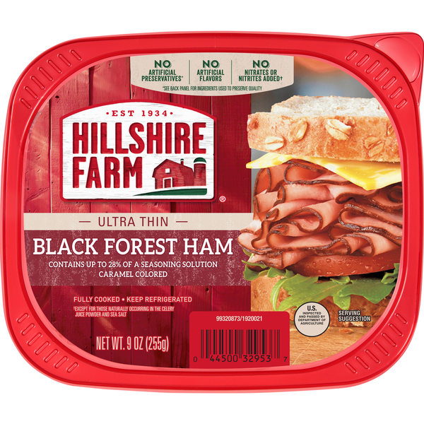 Hillshire Farm Ultra Thin Sliced Black Forest Ham
