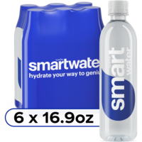 smartwater Vapor Distilled Water - 6 pk