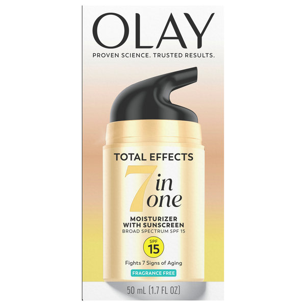 Olay Total Effects Fragrance Free 7-in-1 Anti-Aging SPF 15 Moisturizer