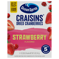 Ocean Spray Craisins Strawberry Flavor Dried Fruit Cranberries