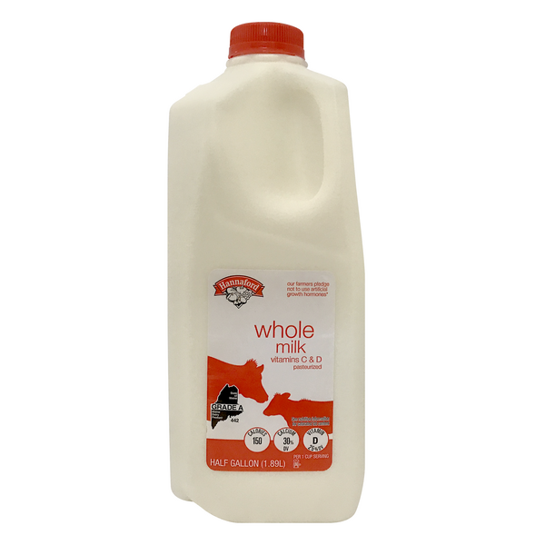Hannaford Vitamin D Whole Milk