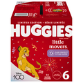 Huggies Little Movers Size 6 Baby Diapers 35+ lb