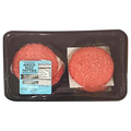 Hannaford 85% Lean Angus Ground Beef Patties - 4 ct Fresh