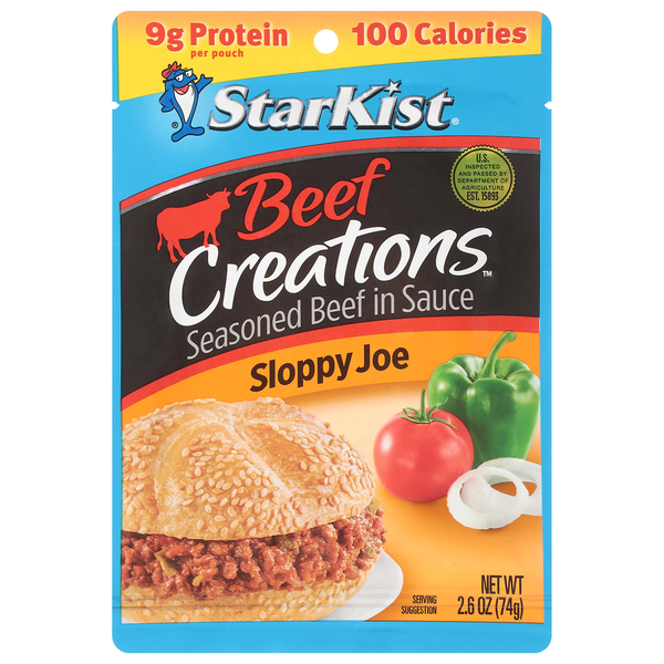 StarKist Beef Creations Sloppy Joe Seasoned Beef in Sauce