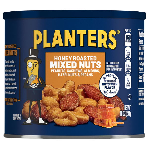 Planters Mixed Nuts Honey Roasted