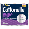 Cottonelle Ultra Comfort Mega Roll 2-Ply Toilet Paper Unscented - 9 ct